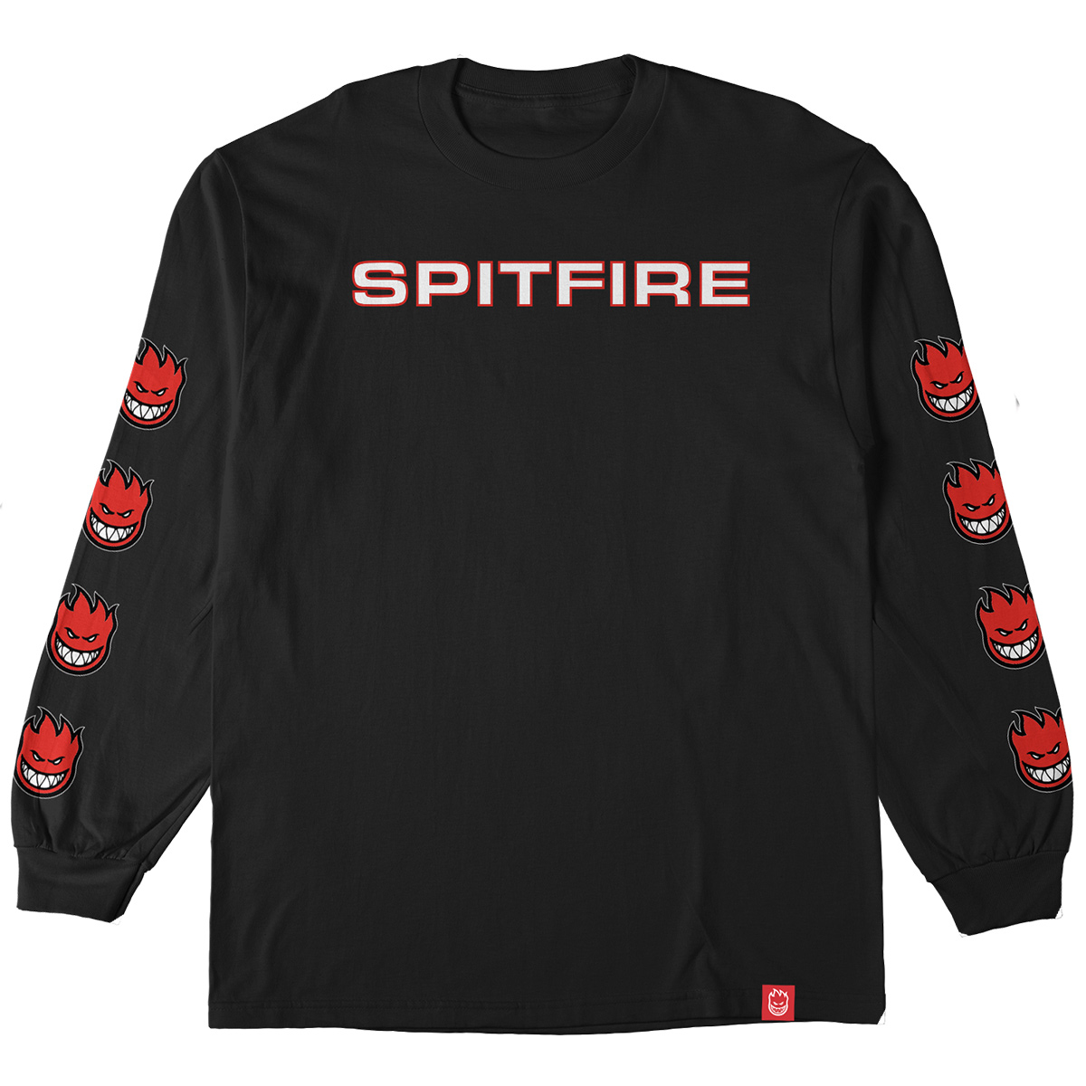 Spitfire Classic '87 Bighead Fill Sleeve Longsleeve T-Shirt Black