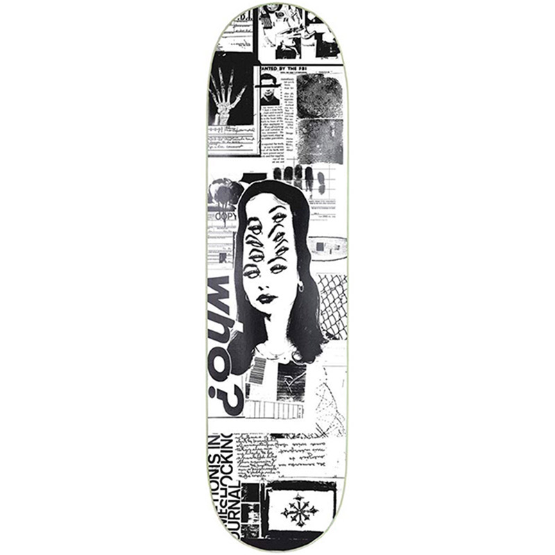 Disorder Who Skateboard Deck 8.25 Disorder Who Skateboard Deck 8.25