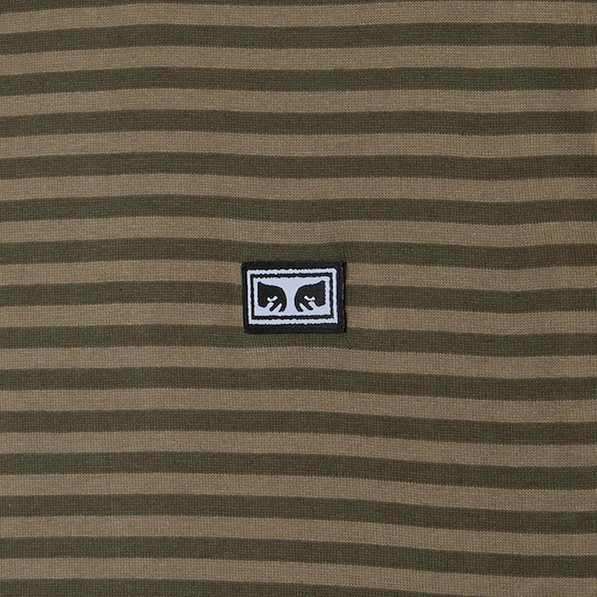 Obey Established Works Eyes Stripe Longsleeve T-Shirt Grape Leaf Obey Established Works Eyes Stripe Longsleeve T-Shirt Grape Leaf