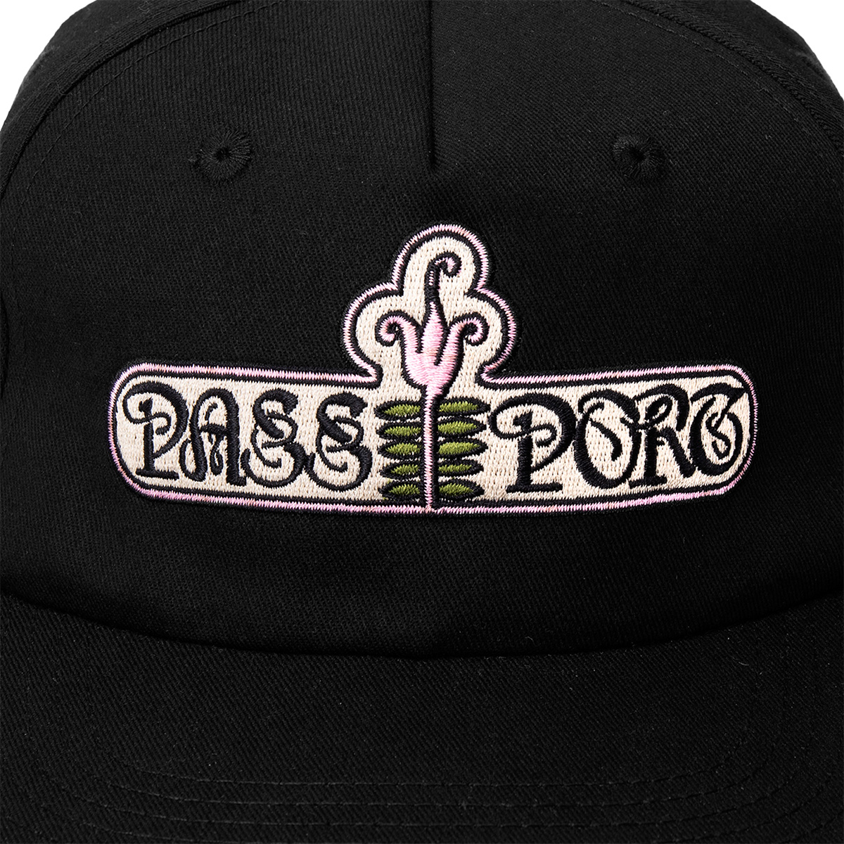 Pass Port Gardenia Workers Cap Black Pass Port Gardenia Workers Cap Black