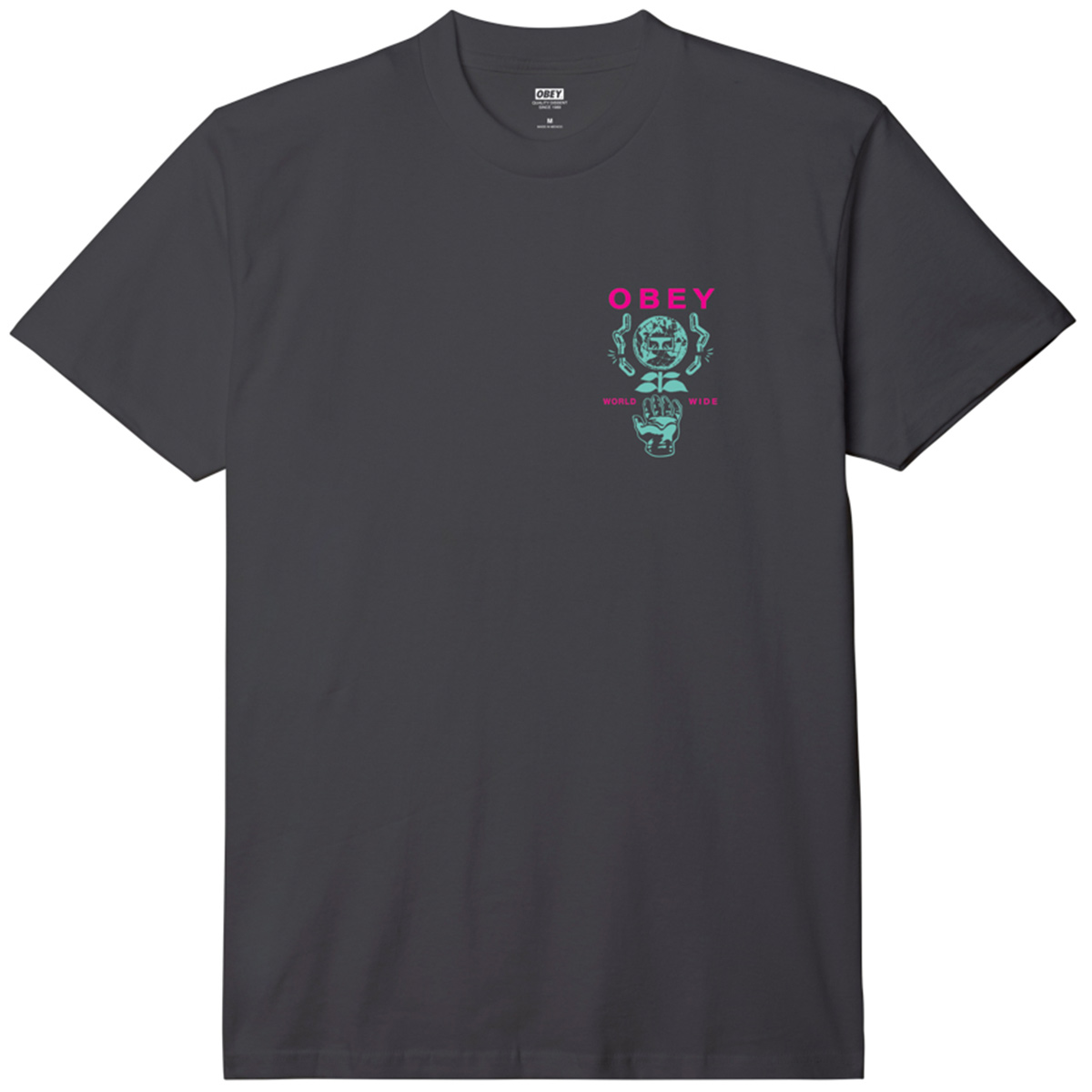 Obey Helping Hand T-Shirt Black Obey Helping Hand T-Shirt Black