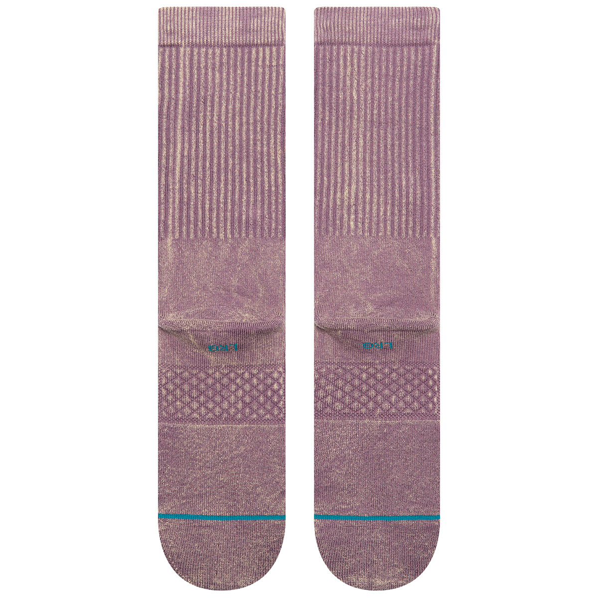 Stance Icon Dyed Crew Socks Plum