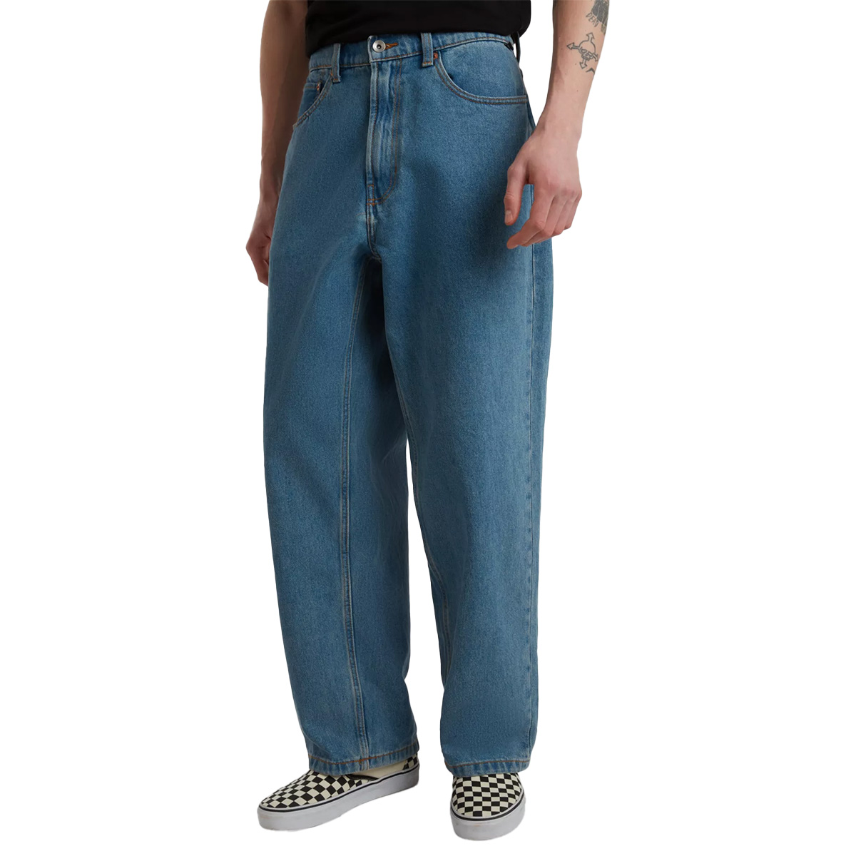 Vans Check-5 Baggy Denim Pant Stonewash/Blue Vans Check-5 Baggy Denim Pant Stonewash/Blue