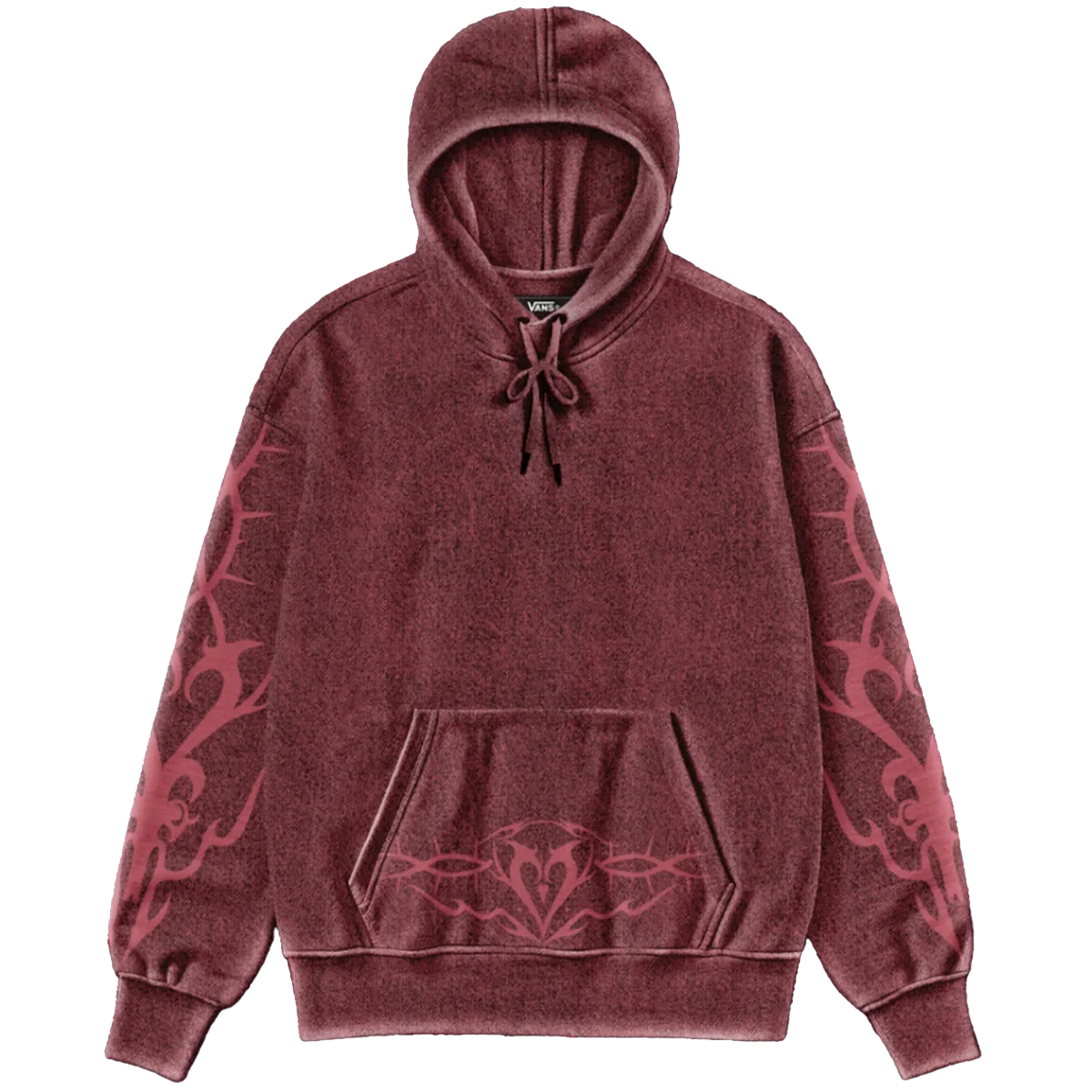 Vans Dayana Tribal Flame Hooded Sweater Crimson Haze