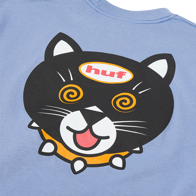 HUF Hypno Cat T-Shirt Vintage Violet
