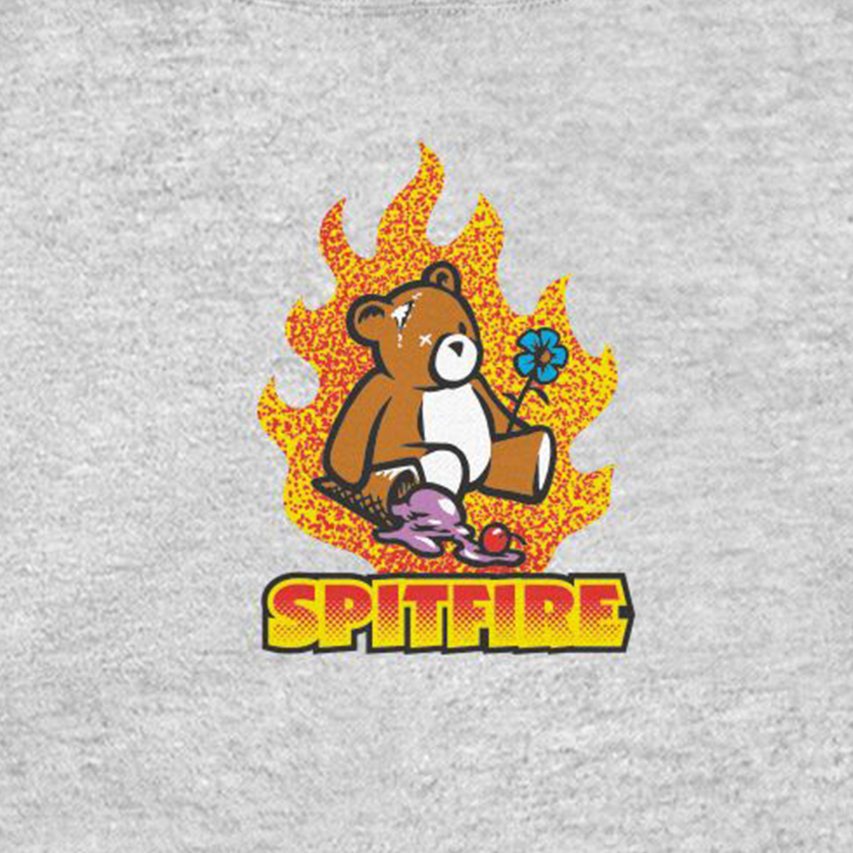Spitfire Lil Beatdowns Hoodie Grey Heather Spitfire Lil Beatdowns Hoodie Grey Heather