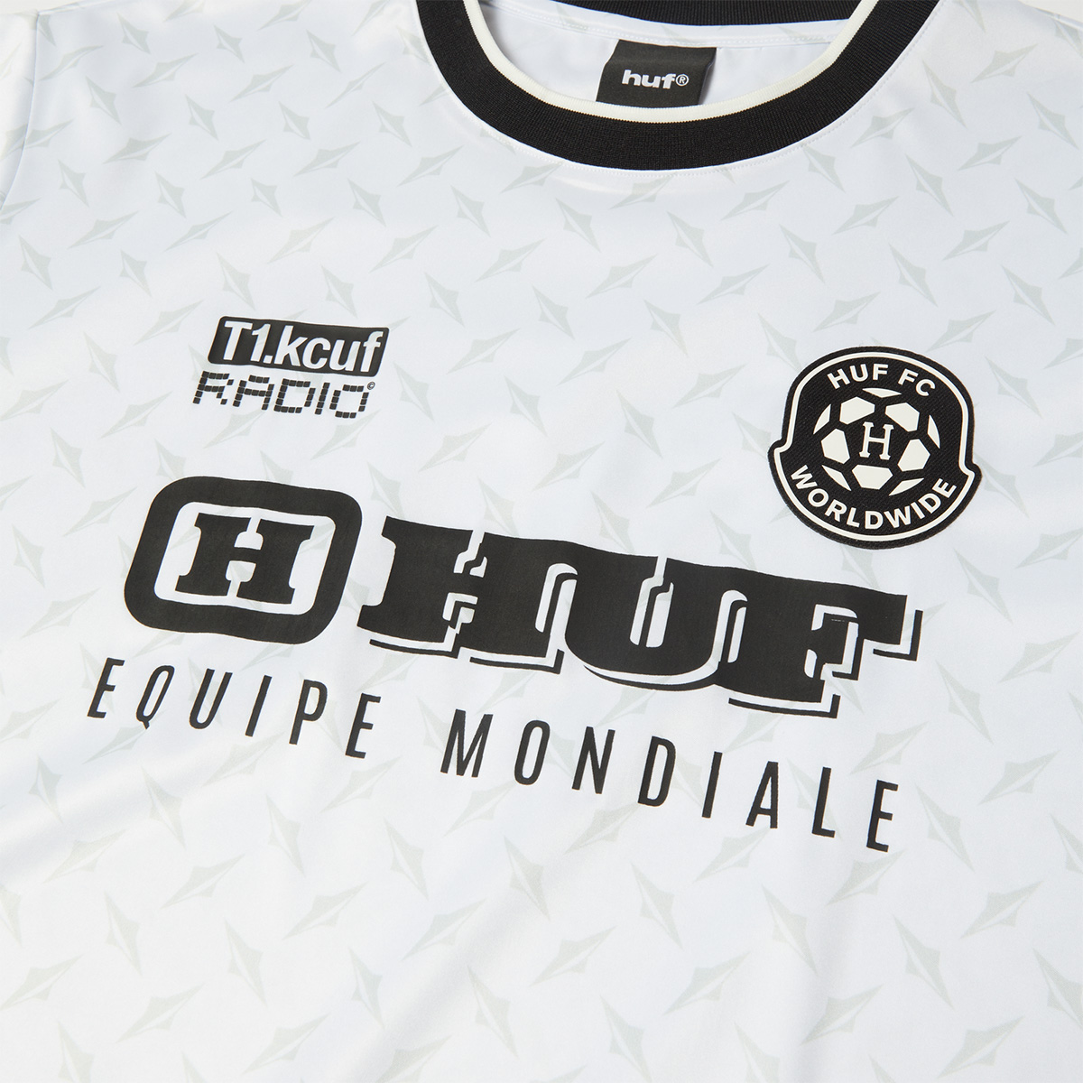 HUF Equipe Mondiale Jersey White