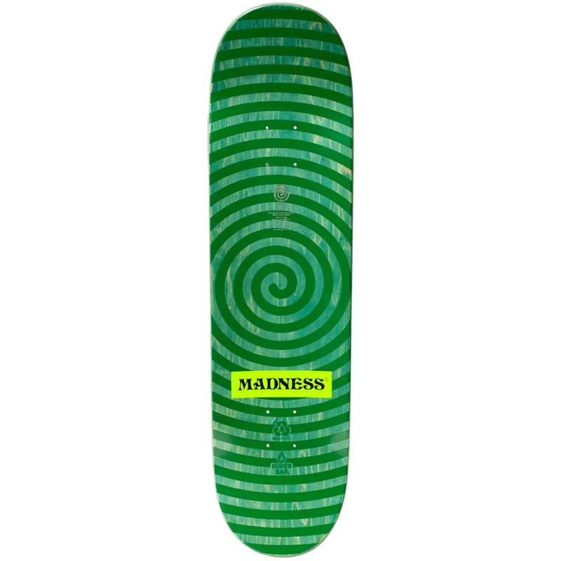 Madness Alex Delusion Super Sap R7 Slick Skateboard Deck 8.38