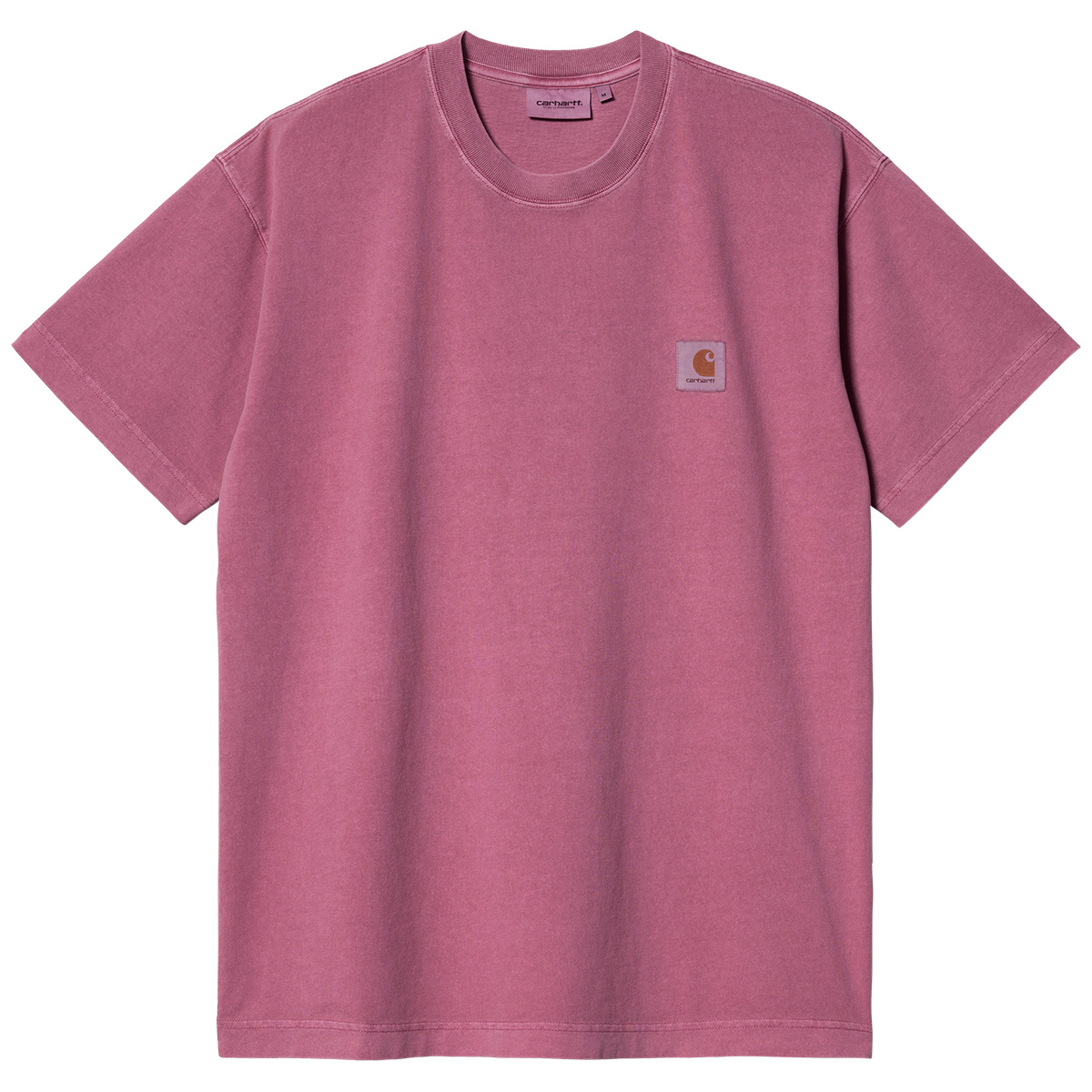 Carhartt WIP Nelson T-Shirt Magenta Garment Dyed Carhartt WIP Nelson T-Shirt Magenta Garment Dyed