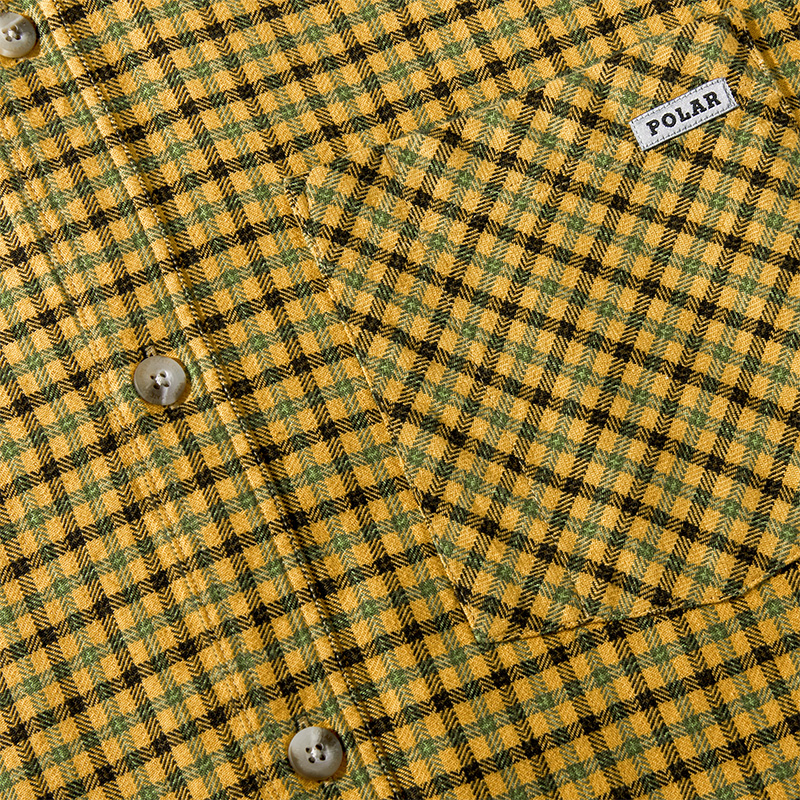 Polar Mitchell Shirt Twill Yellow