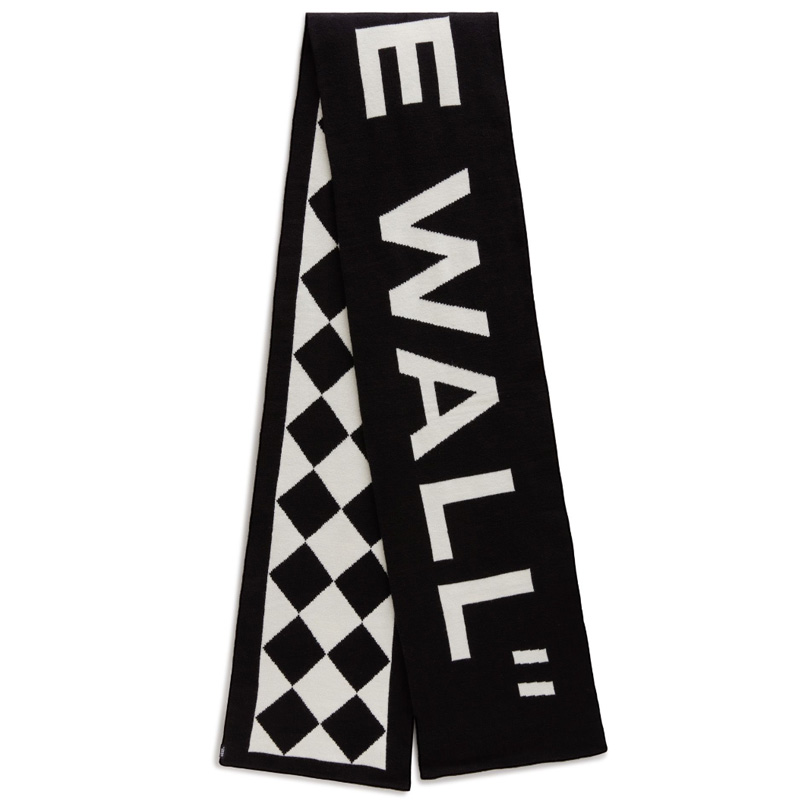 Vans Off The Wall Scarf Black Vans Off The Wall Scarf Black