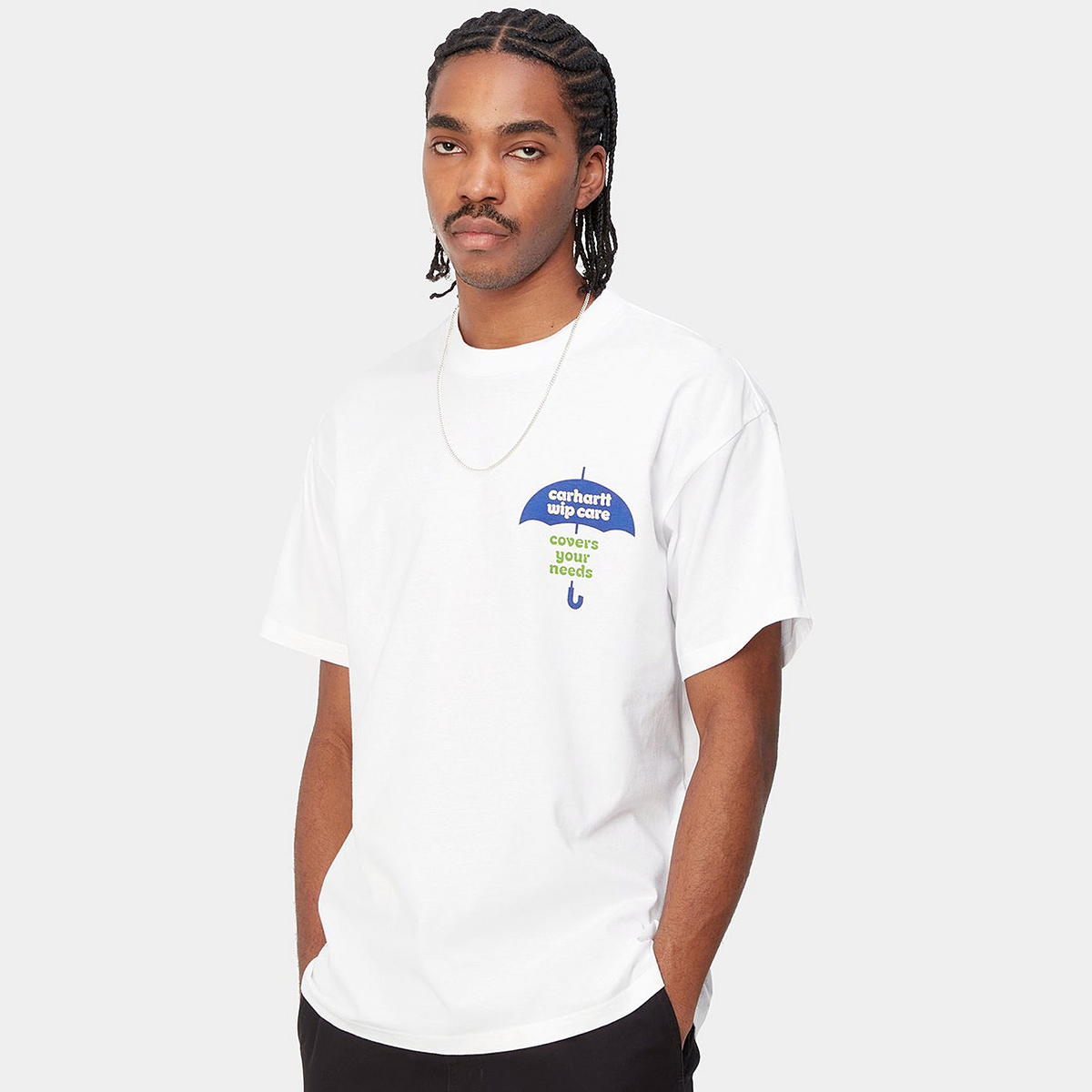 Carhartt WIP Covers T-Shirt White Carhartt WIP Covers T-Shirt White