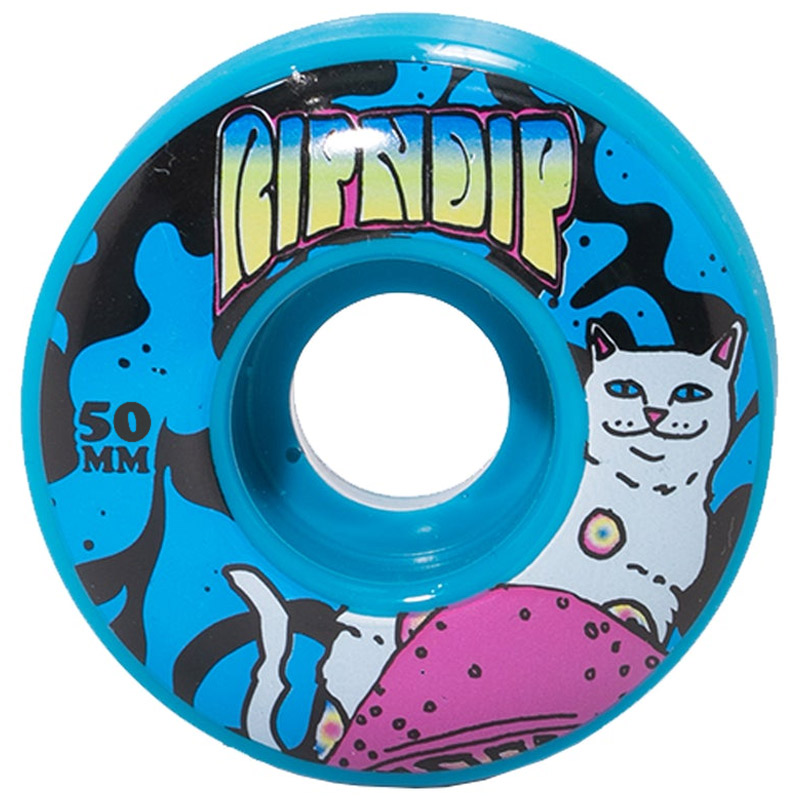 RIPNDIP Psychedelic Wheels Blue 50mm RIPNDIP Psychedelic Wheels Blue 50mm