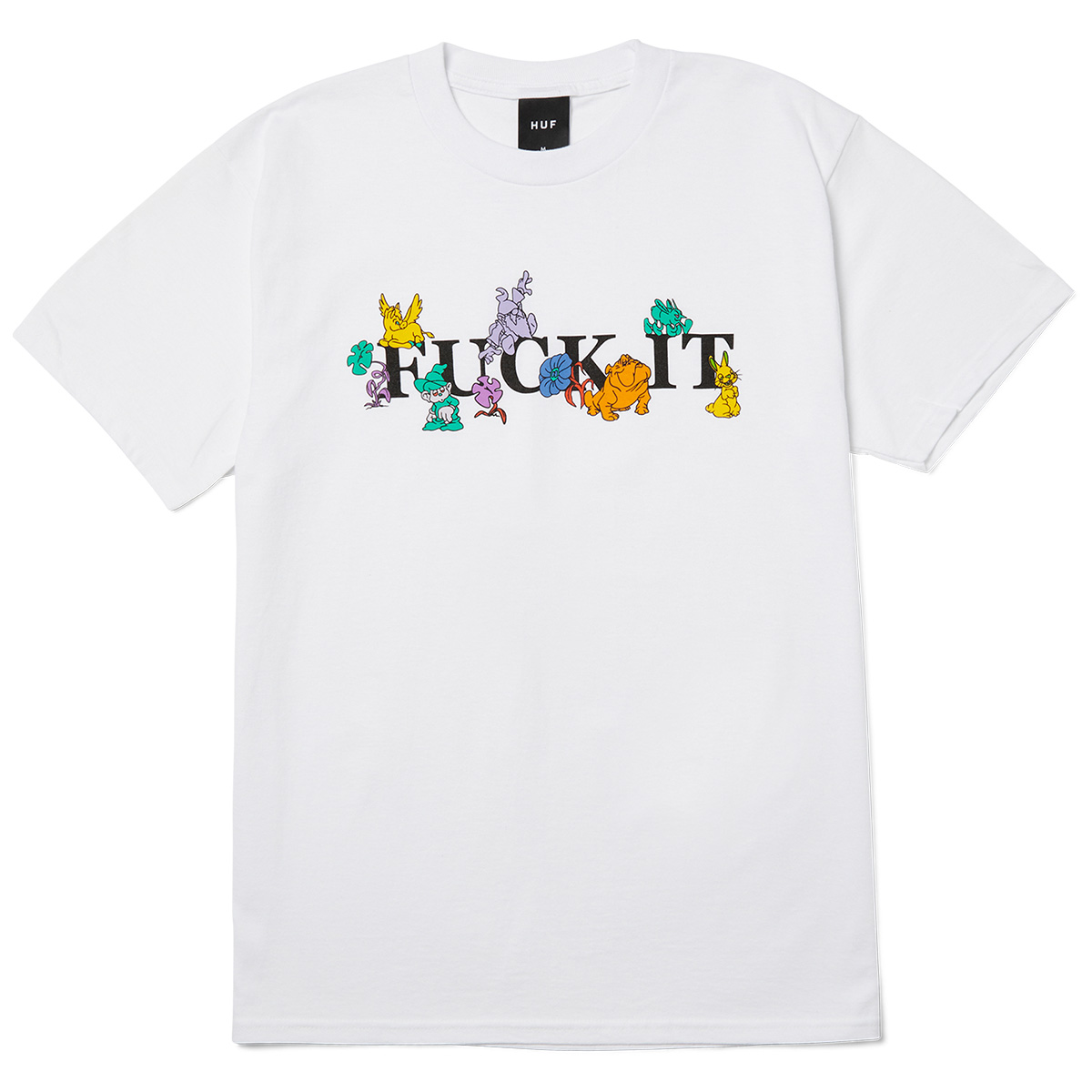 HUF Trip T-Shirt White HUF Trip T-Shirt White