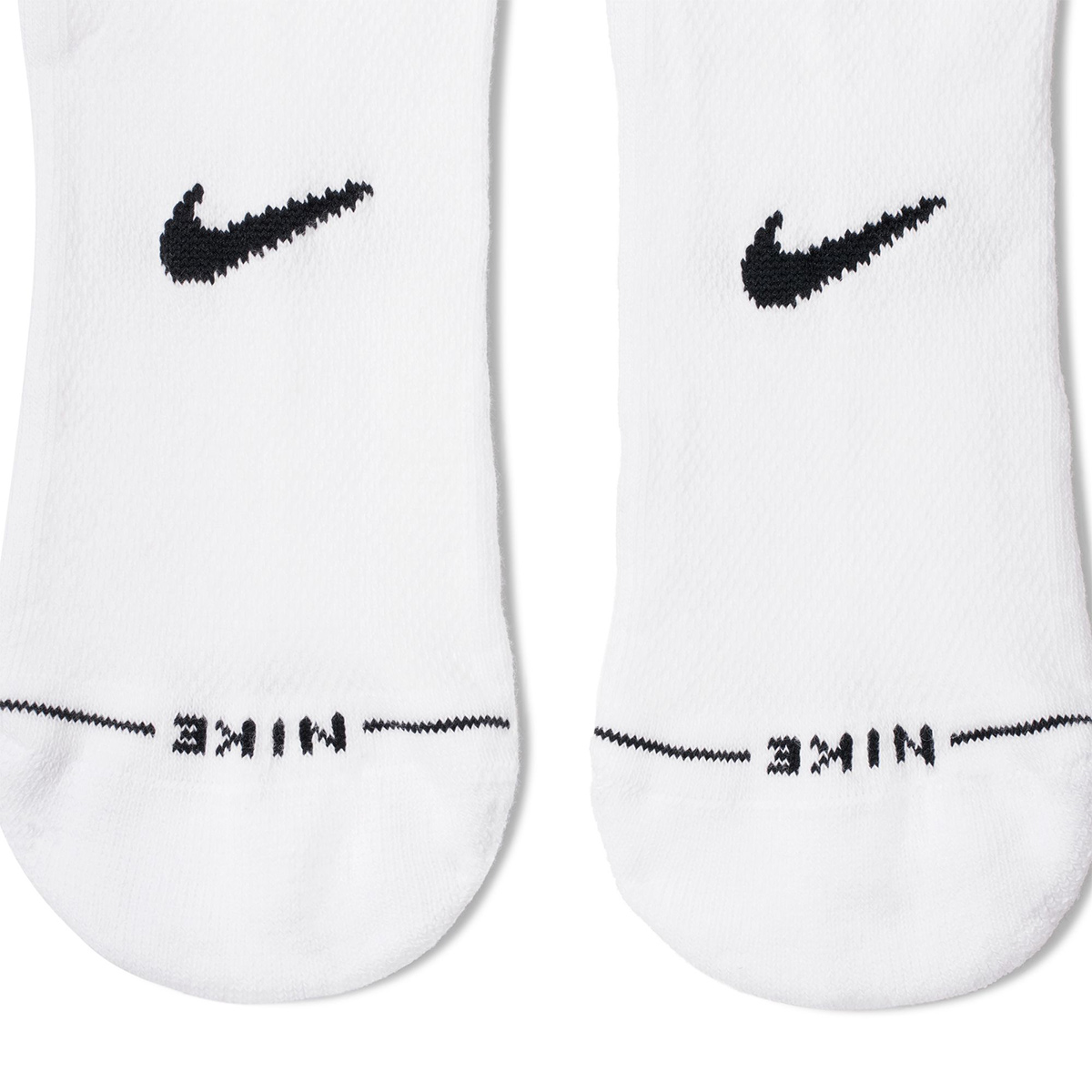 Nike SB Everyday Elevated No-Show Socks 3-Pack White/Black