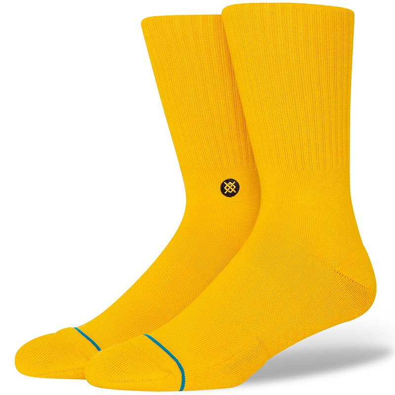 Stance Icon Socks Yellow