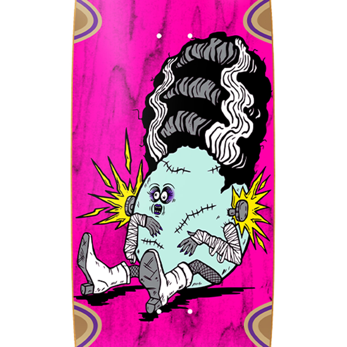 Heroin Wide Bride Skateboard Deck 10.4