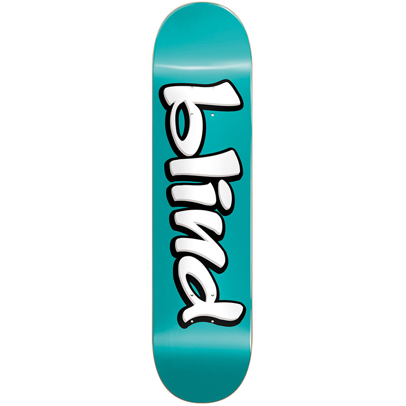 Blind Vintage Blind Logo RHM Skateboard Deck Teal 7.75