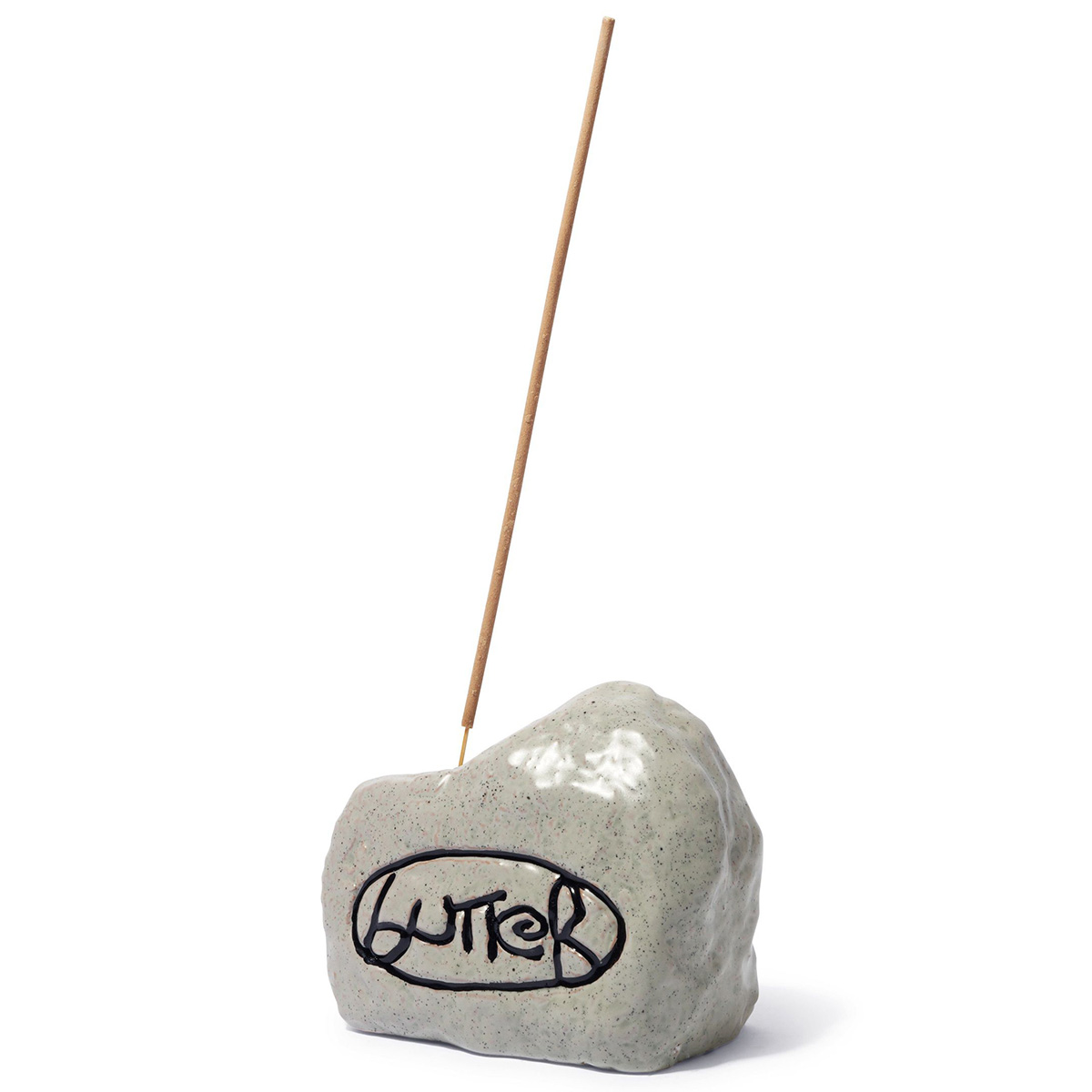 Butter Goods Ceramic Rock Incense Holder Stone