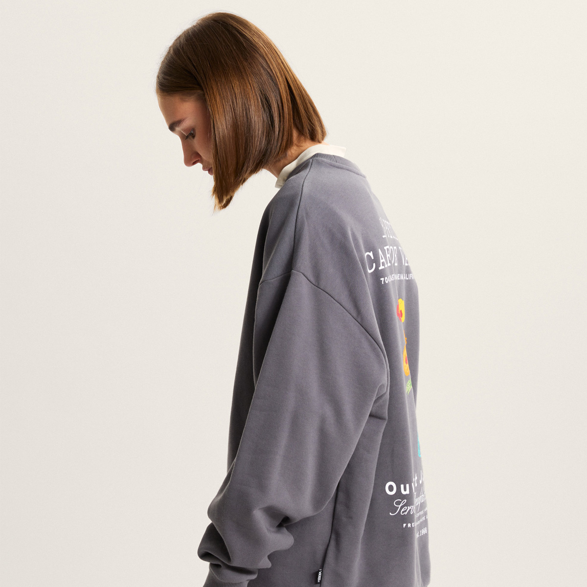 Vans MTE Cafe Vans Sweater Asphalt
