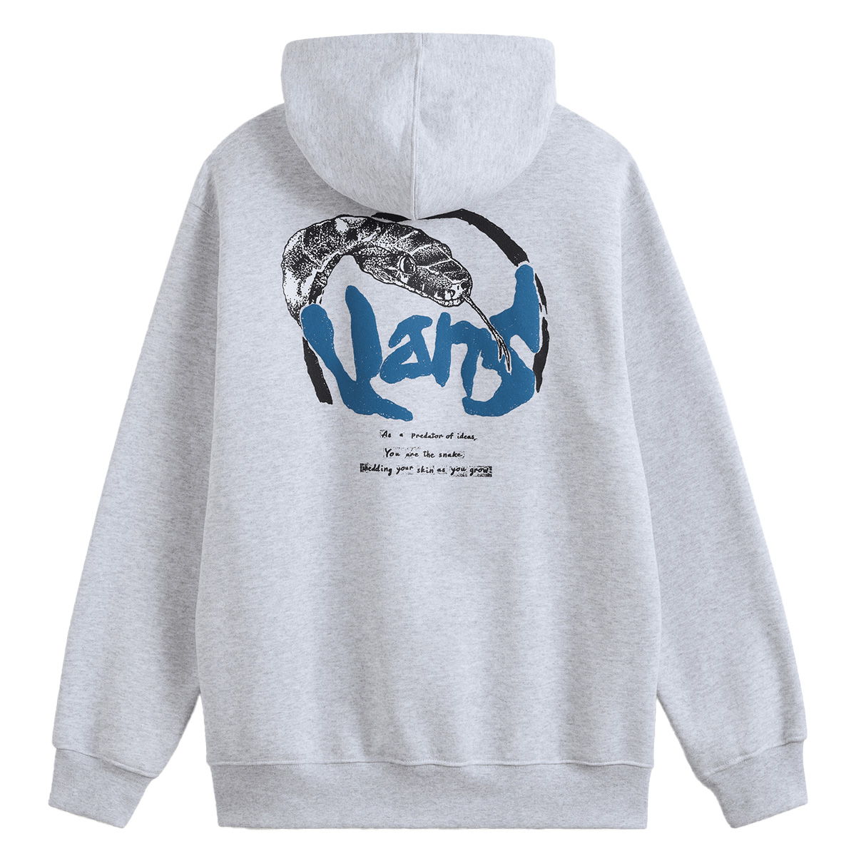 Vans Evolve Hooded Sweater Light Grey Heather Vans Evolve Hooded Sweater Light Grey Heather