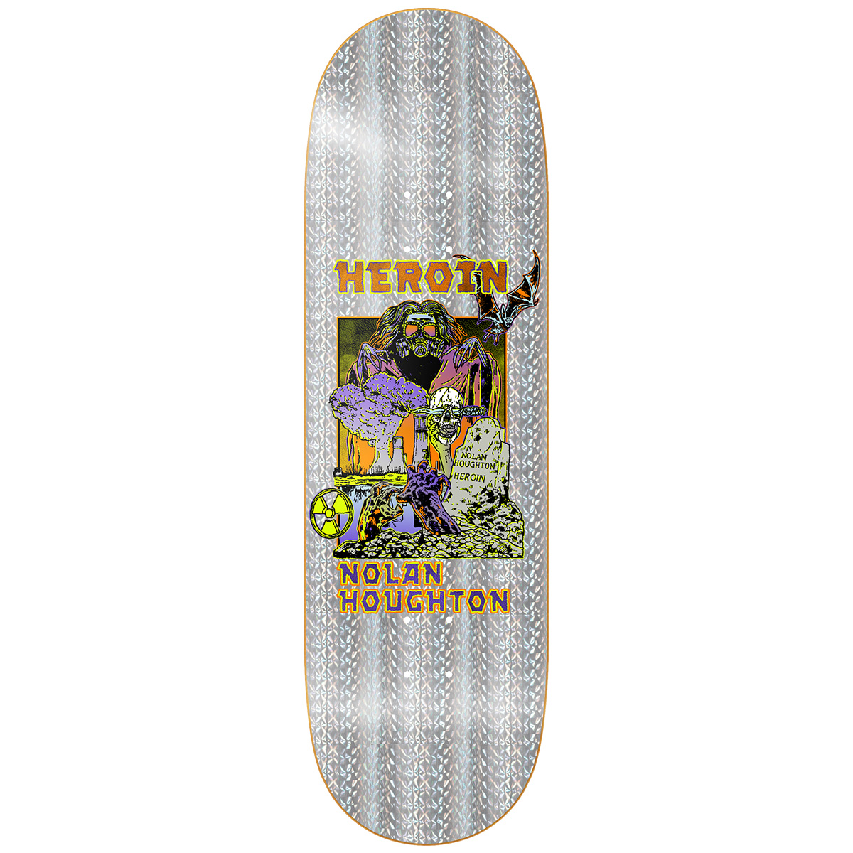Heroin Nolan Houghton Hellscape Skateboard Deck 9.5