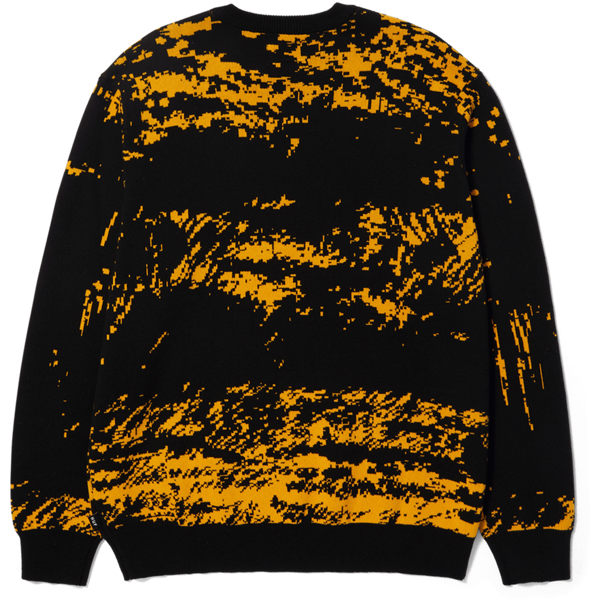 HUF No5 Horse Crewneck Sweater Black HUF No5 Horse Crewneck Sweater Black