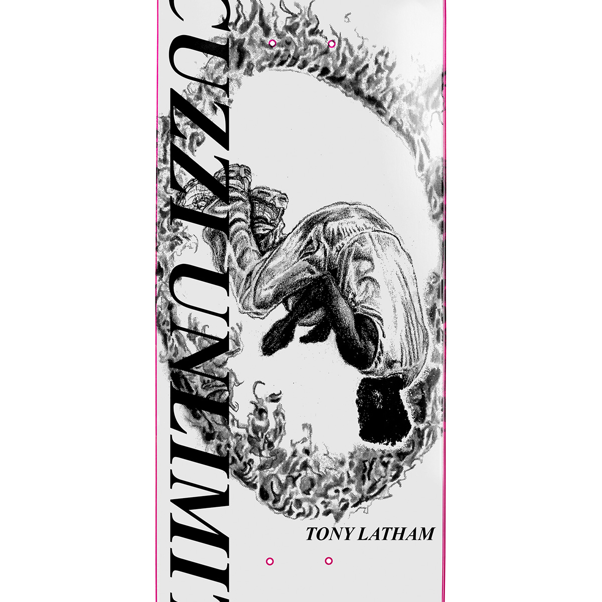 Jacuzzi Tony Latham Voodoo Skateboard Deck White 8.25