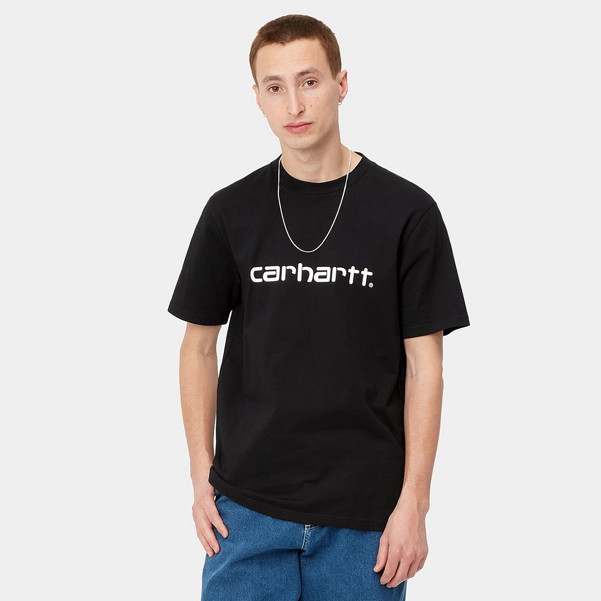 Carhartt WIP Script T-Shirt Black/White Carhartt WIP Script T-Shirt Black/White