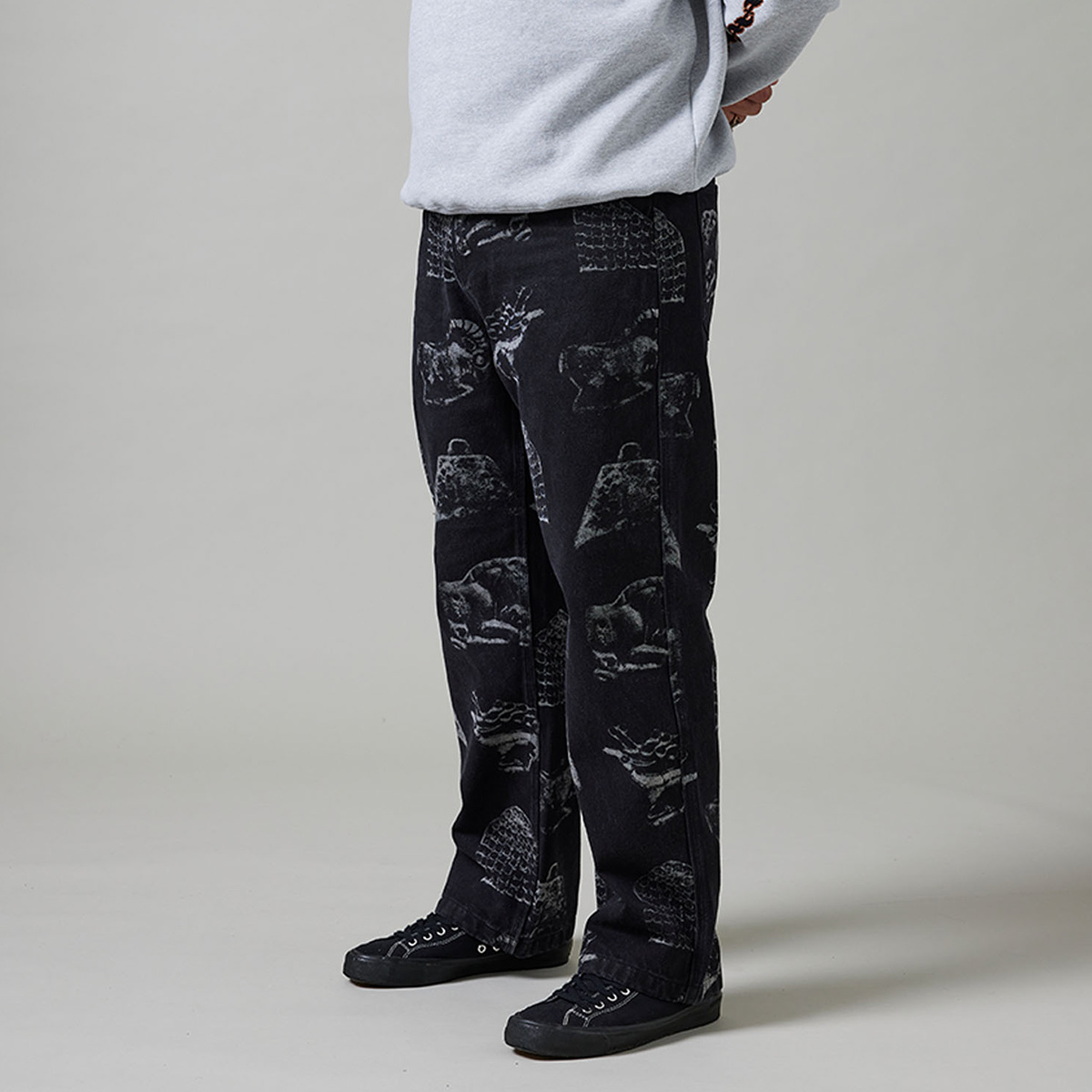 Pass Port Denim Workers Club Jean Laser Etched Black Pass Port Denim Workers Club Jean Laser Etched Black