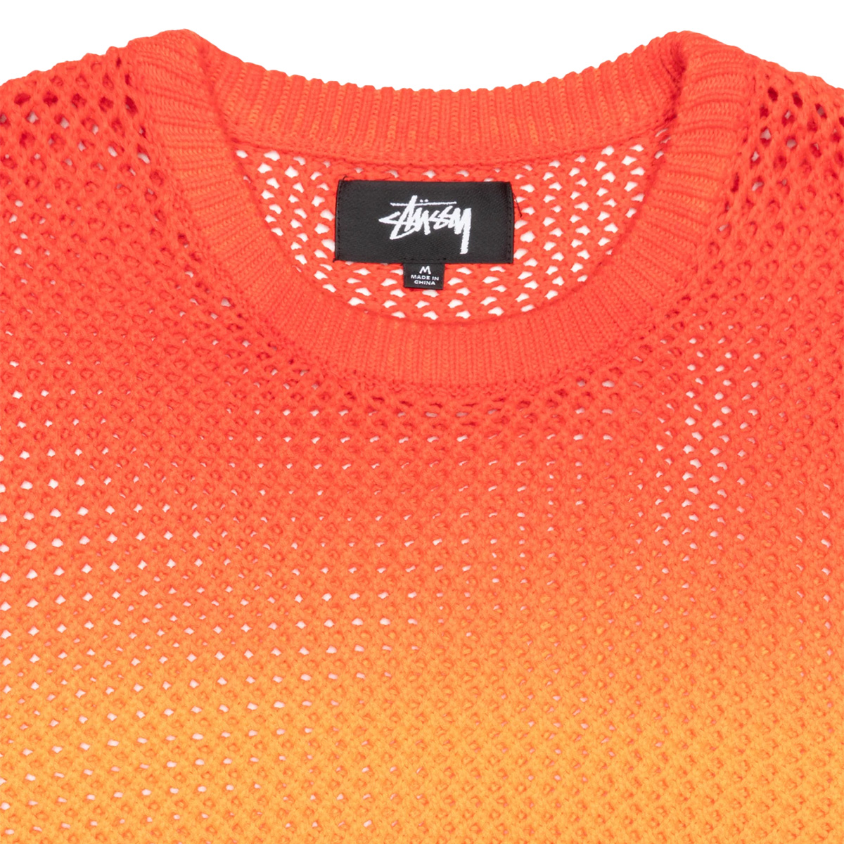 Stussy Pig. Dyed Loose Gauge Sweater Lava | Skatestore