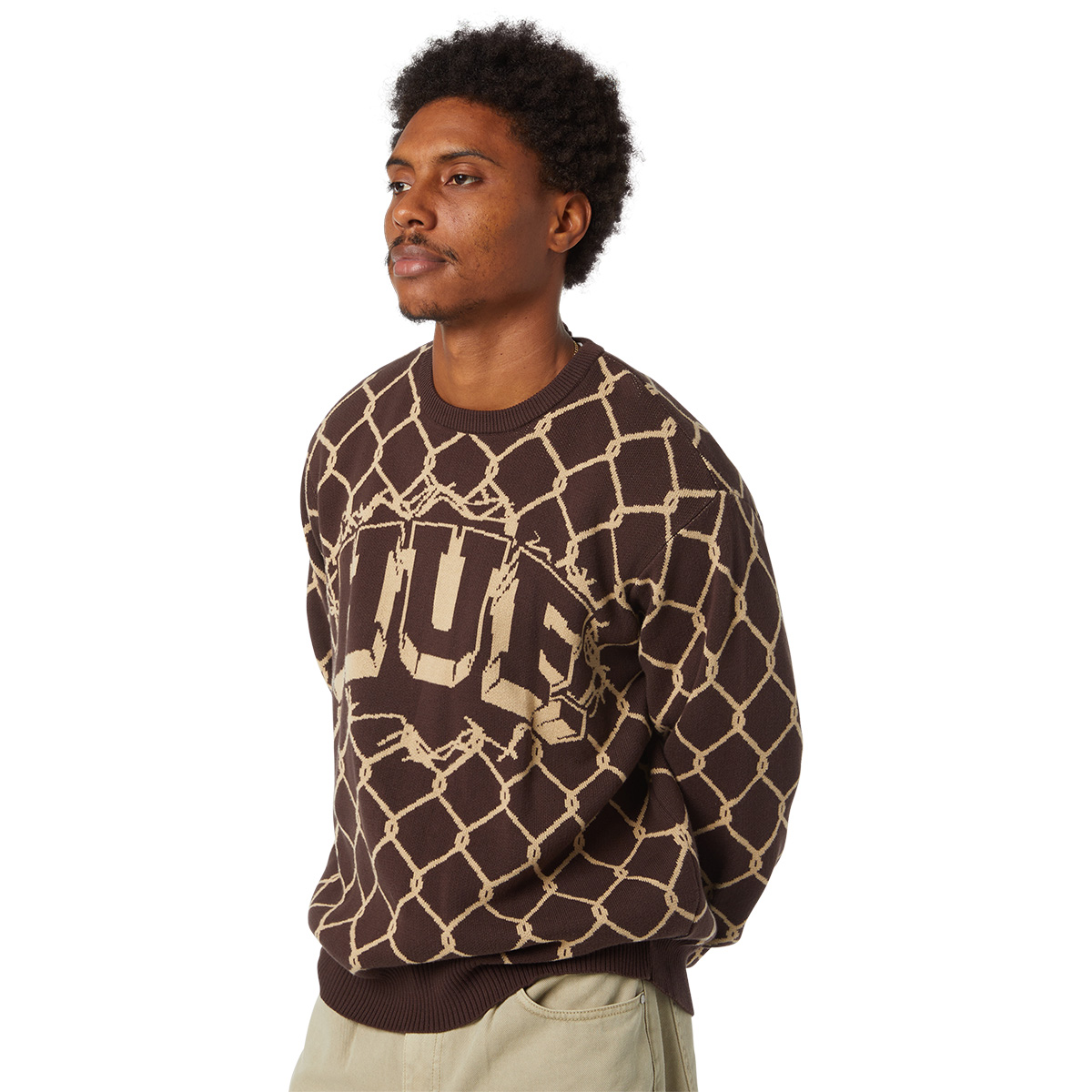HUF Breakthrough Sweater Bison