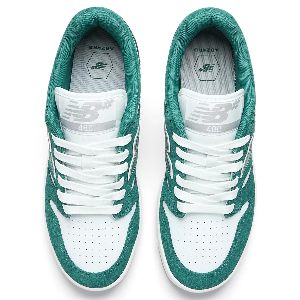 New Balance Numeric 480 Vintage Teal/White