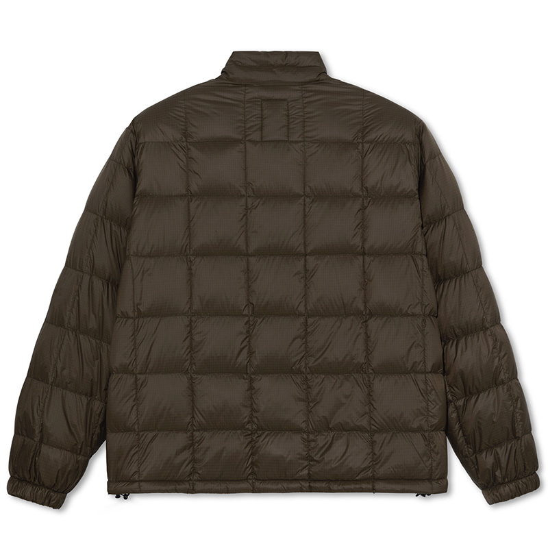 Polar Lightweight Puffer Jacket Brown Polar Lightweight Puffer Jacket Brown