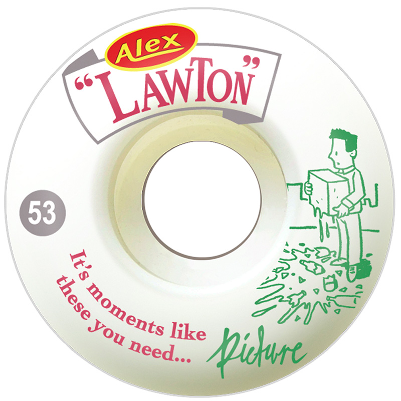 Picture Wheel Co Alex Lawton Moments Pro Wheel Concial Shape Wheels 53mm