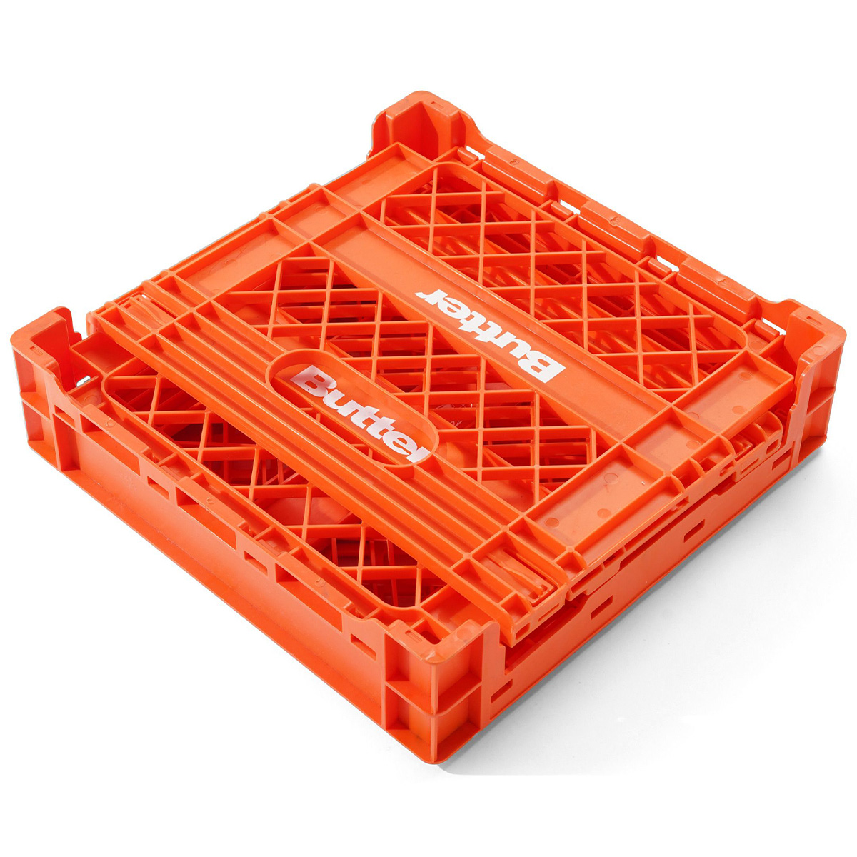 Butter Goods Collapsable Record Crate Orange Butter Goods Collapsable Record Crate Orange
