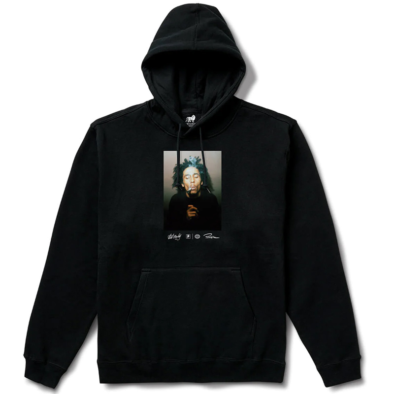Primitive x Bob Marley Kaya Hoodie Black Primitive x Bob Marley Kaya Hoodie Black