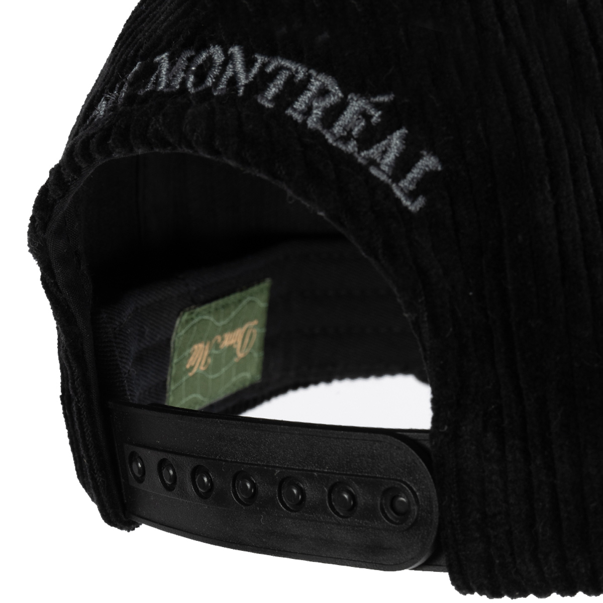 Dime Cord Full Fit Cap Black