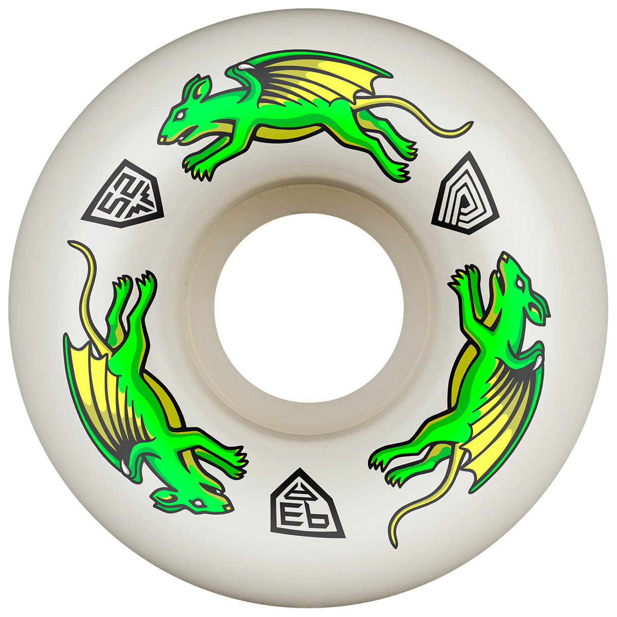 Powell Peralta Dragon Formula Nano Rat V4 Wide Wheels 93A 52mm x 34mm Powell Peralta Dragon Formula Nano Rat V4 Wide Wheels 93A 52mm x 34mm