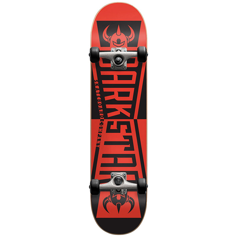 Darkstar Divide FP Complete Skateboard Black/Red 8.25