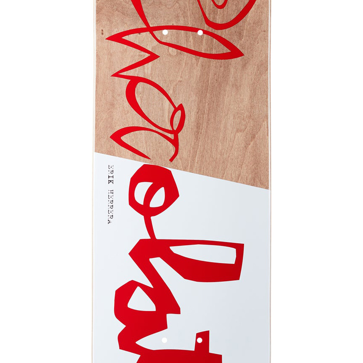 Chocolate Herrera Then Now Skateboard Deck 8.375 Chocolate Herrera Then Now Skateboard Deck 8.375