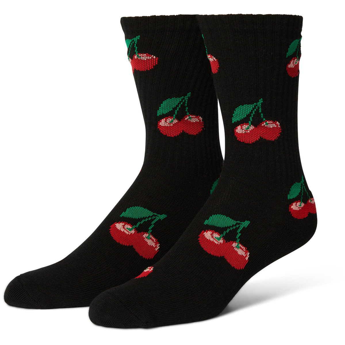 HUF Cherry Bomb Crew Socks Black