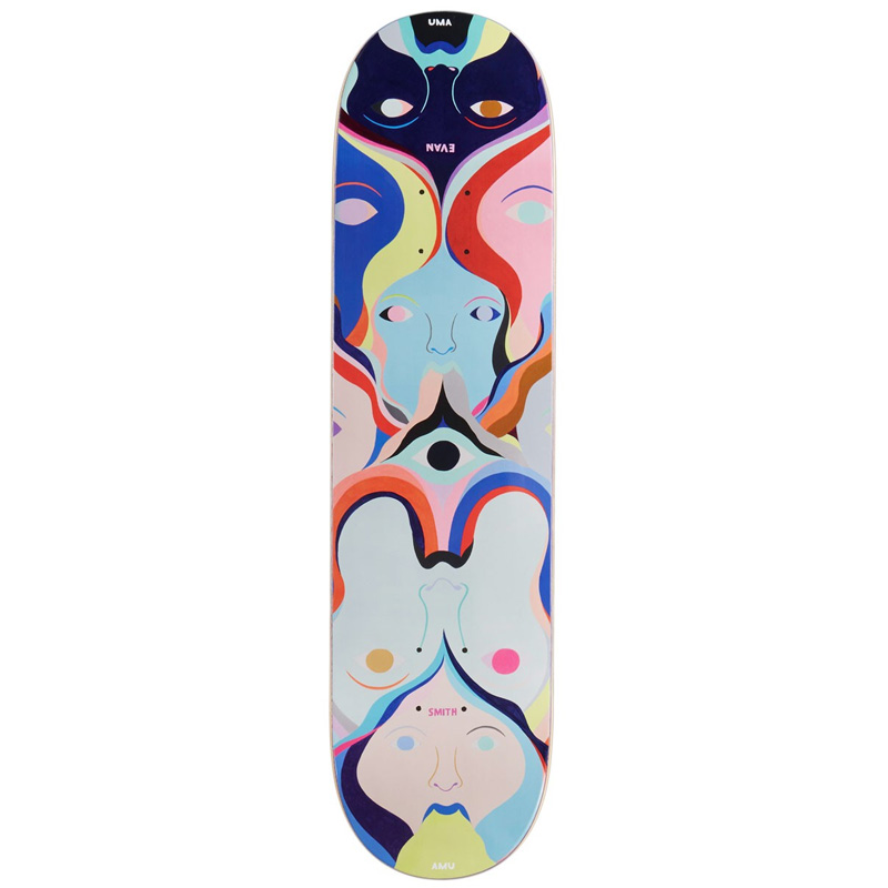 UMA Landsleds Evan Colman Skateboard Deck 8.0