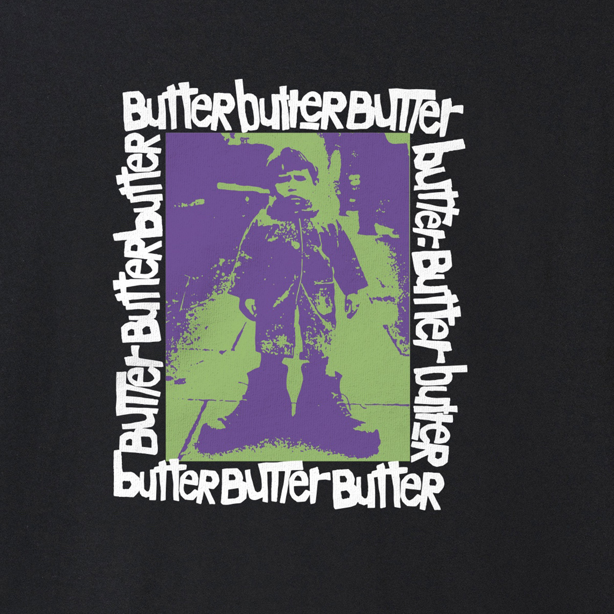 Butter Goods Stolen Boots T-Shirt Black Butter Goods Stolen Boots T-Shirt Black
