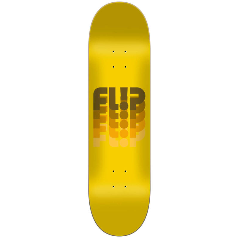 Flip Odyssey Changed Skateboard Deck Yellow 7.81