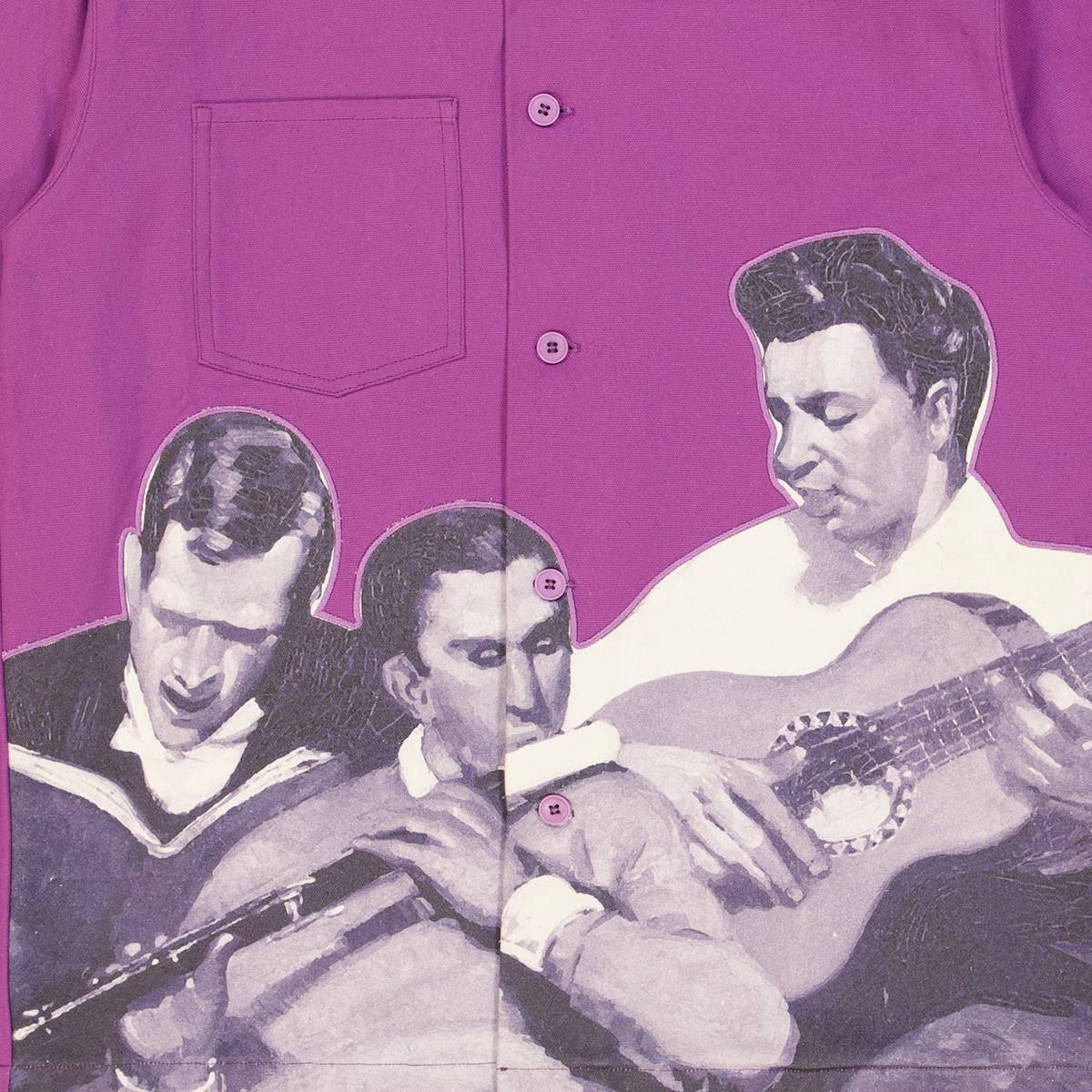 The Loose Company Jazzy Chore Jacket Purple The Loose Company Jazzy Chore Jacket Purple