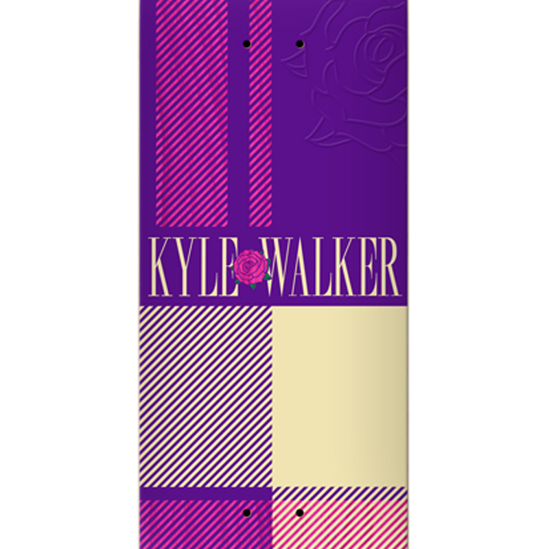 Real Kyle Highlander Skateboard Deck Purple 8.06