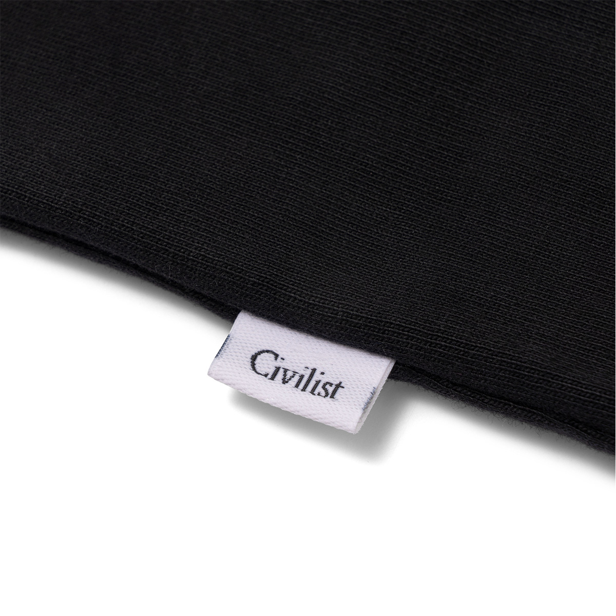 Civilist Mini Logo T-Shirt Black