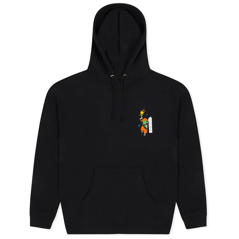 RIPNDIP Ryu Hoodie Black RIPNDIP Ryu Hoodie Black