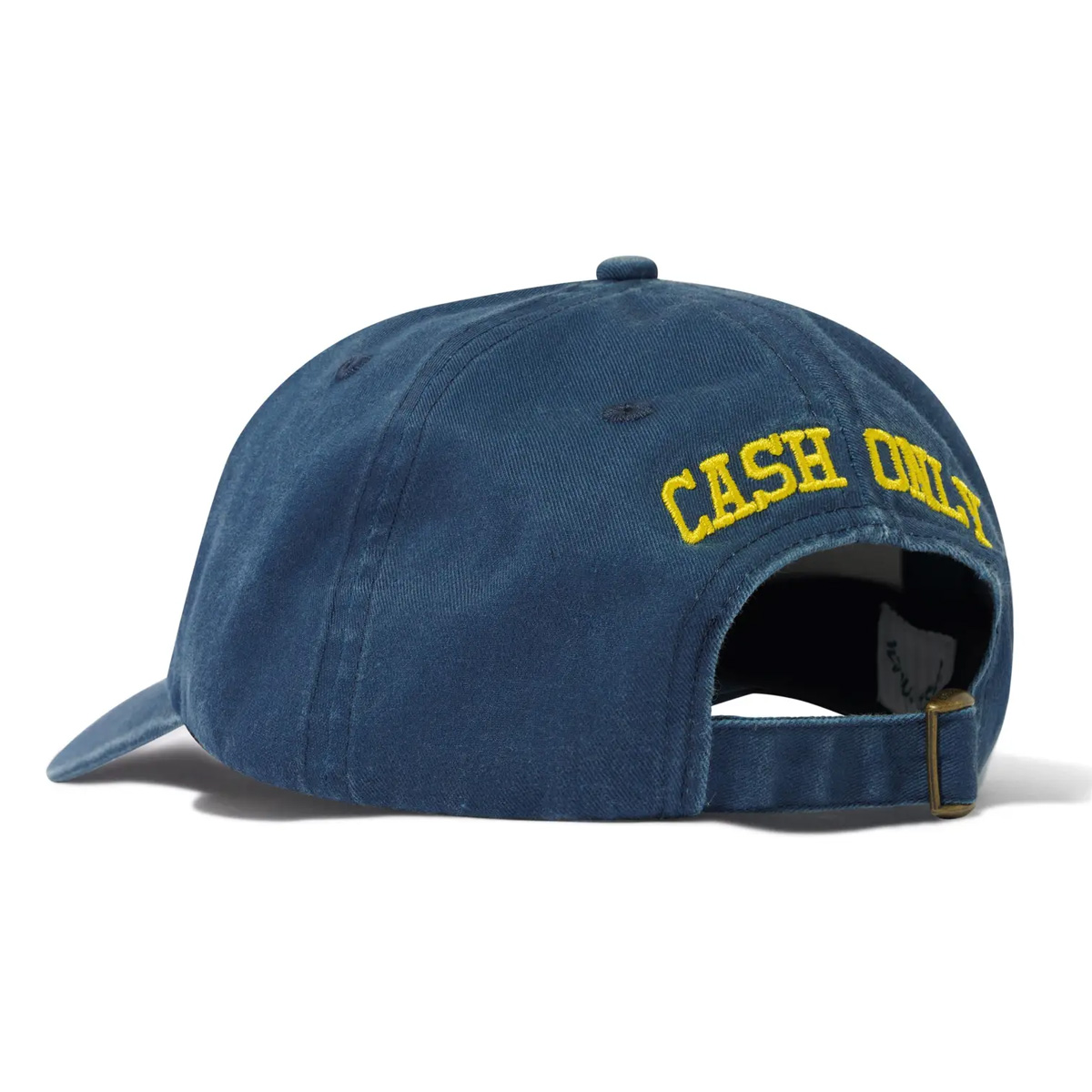 Cash Only Campus 6 Panel Cap Washed Navy Cash Only Campus 6 Panel Cap Washed Navy